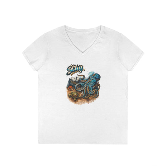 Ladies' V-Neck T-Shirt