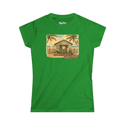 Women's Beach Hut Life Tee - Island Life Beach Tee