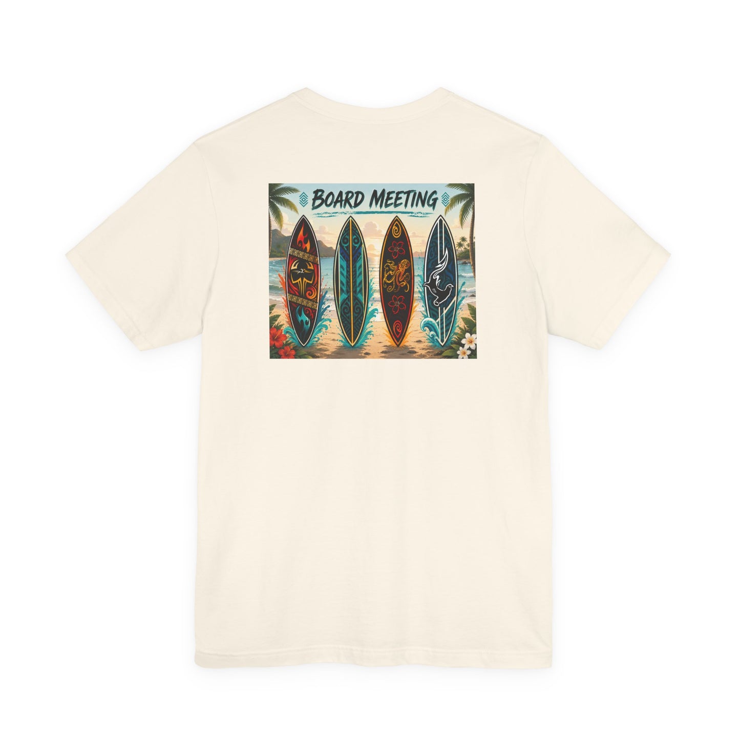Board Meeting Surf T‑Shirt — Vintage Beach Surfboards Tee