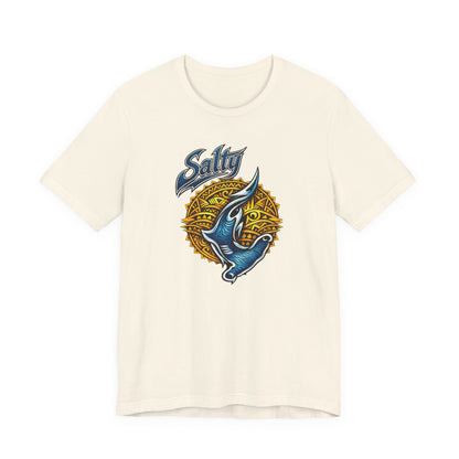 Salty Hammerhead Shark Tee — Ocean Graphic Short Sleeve Shirt
