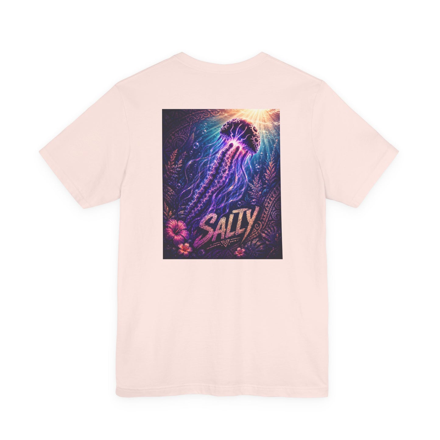 Salty Jellyfish T‑Shirt — Retro Ocean Graphic Tee