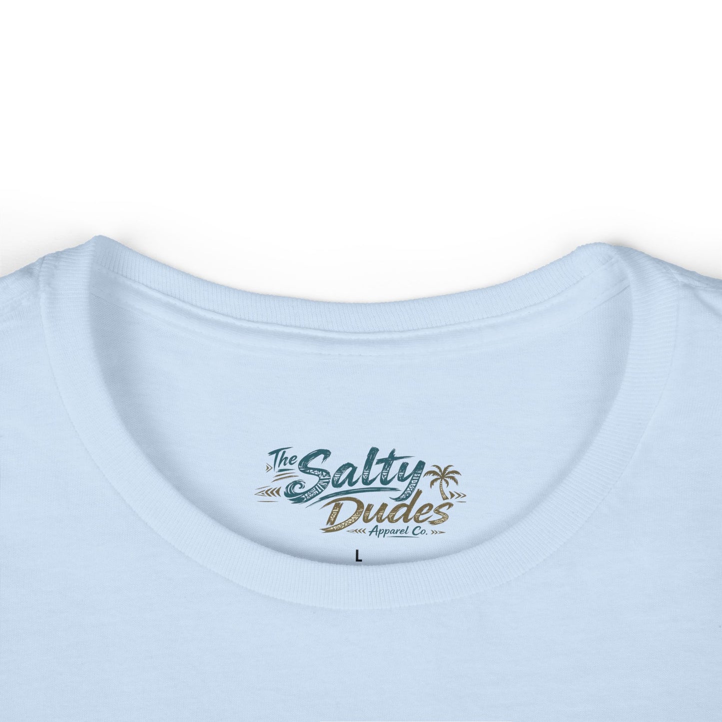 Women's Salty Dolphin Tee — Classic Beach Vibe