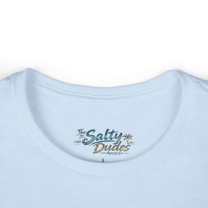 Women's Salty Dolphin Tee — Classic Beach Vibe
