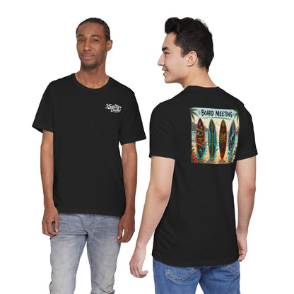 Board Meeting Surf T‑Shirt — Vintage Beach Surfboards Tee