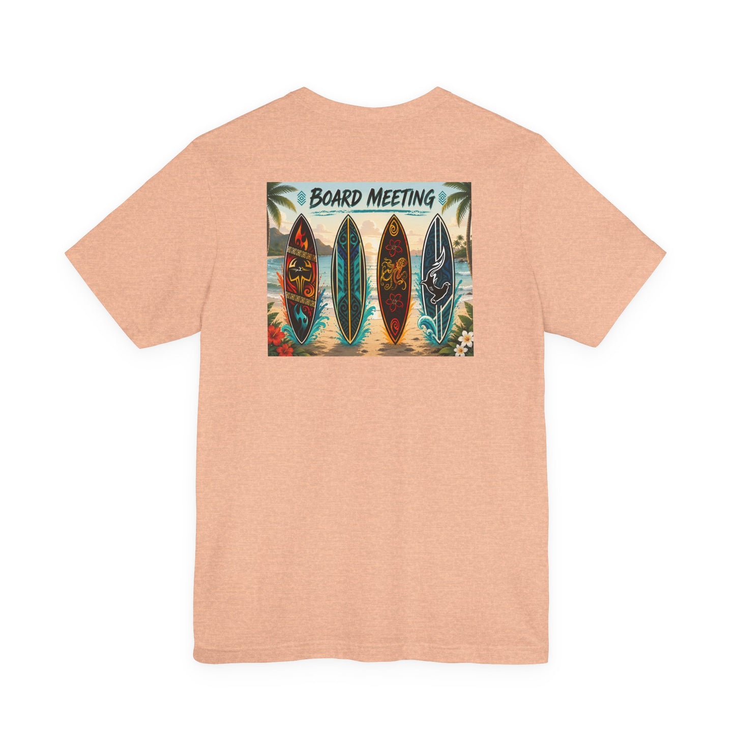 Board Meeting Surf T‑Shirt — Vintage Beach Surfboards Tee
