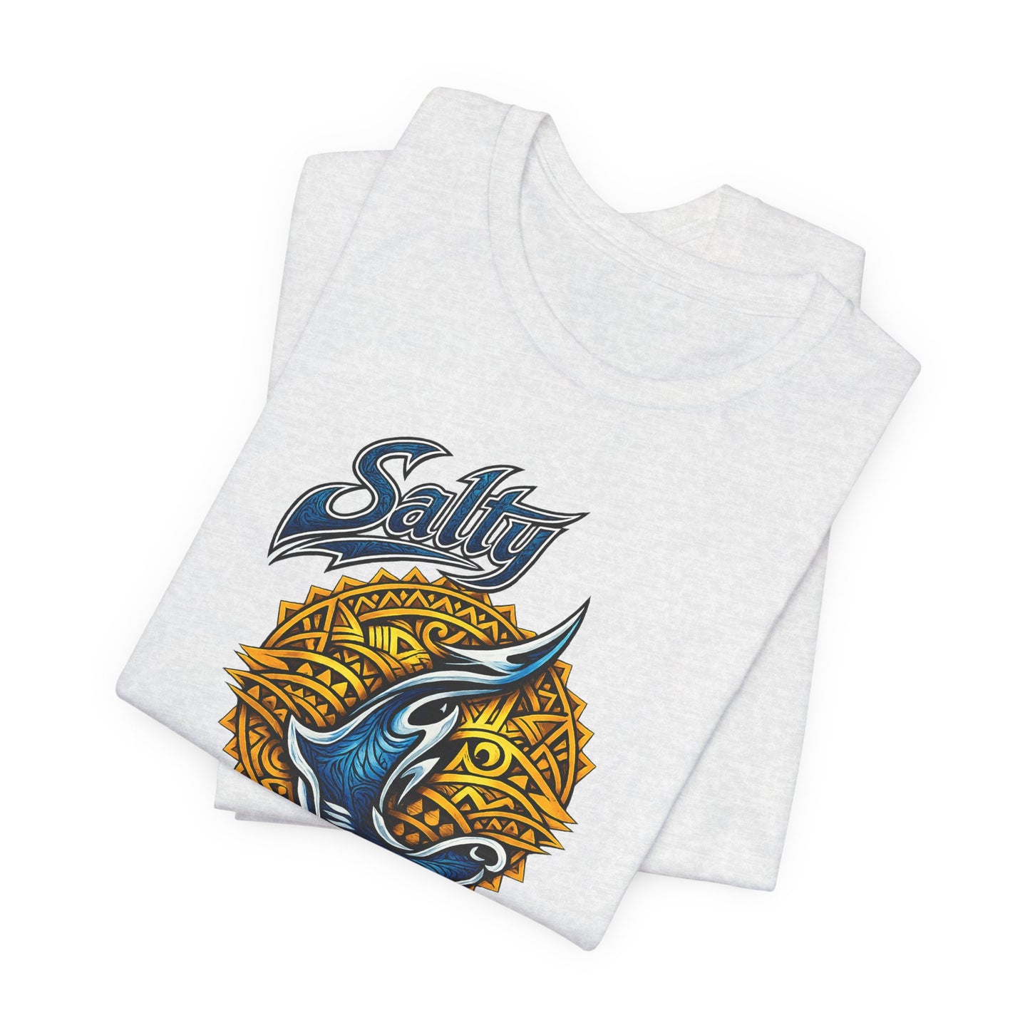 Salty Hammerhead Shark Tee — Ocean Graphic Short Sleeve Shirt