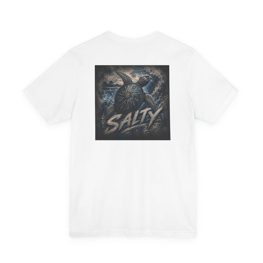 Salty Sea Turtle Graphic Tee — Coastal Surf Vibes