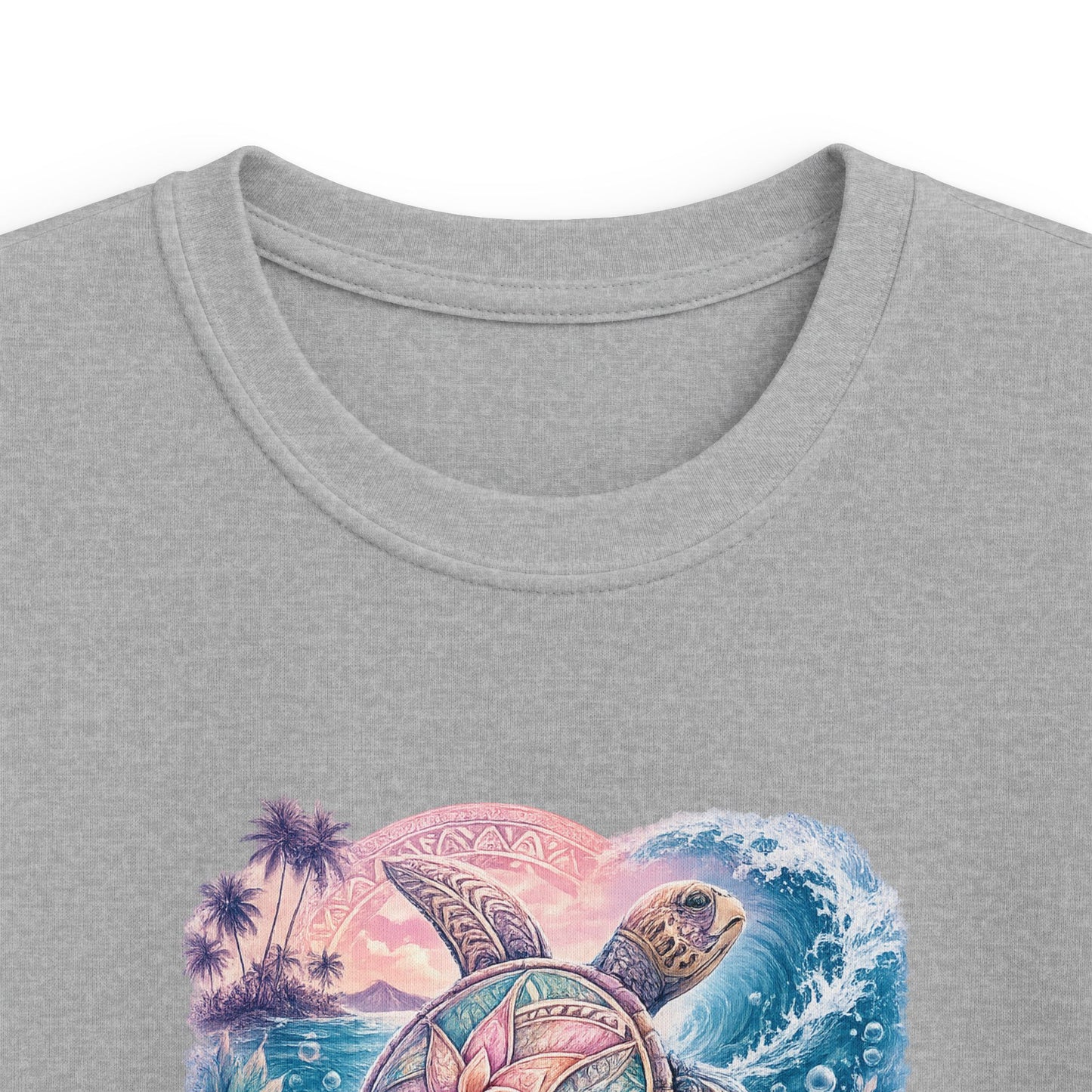 Kids Tee — 'Salty' Tropical Surf Graphic Shirt for Beach-Loving Kids