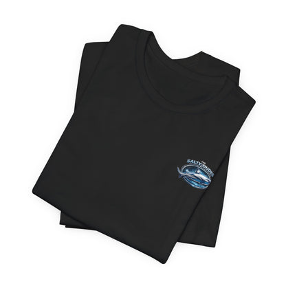 Salty Jellyfish T‑Shirt — Retro Ocean Graphic Tee