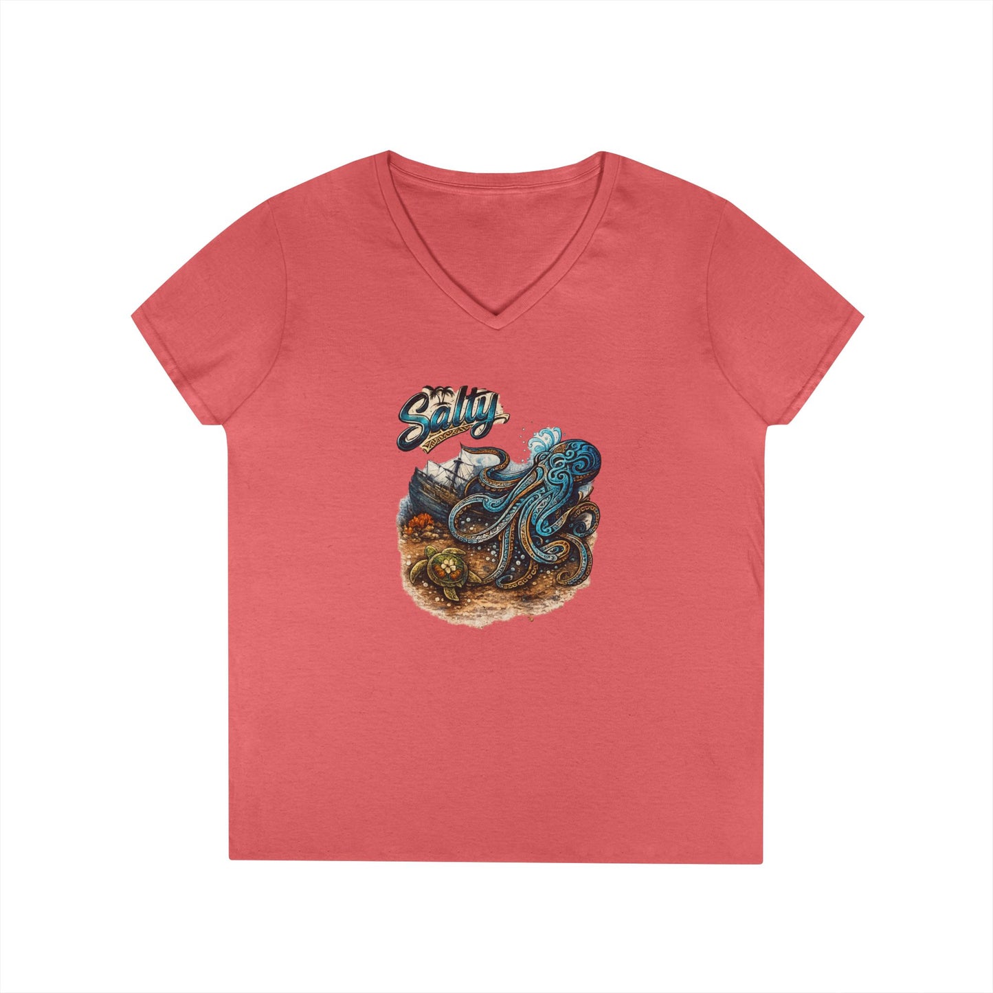 Ladies' V-Neck T-Shirt
