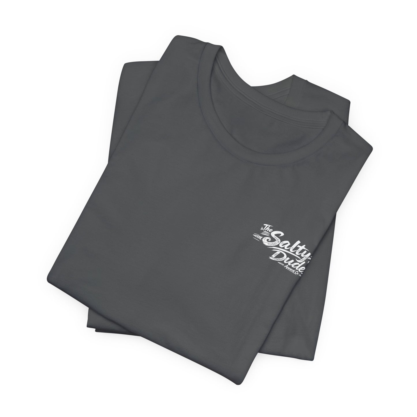 Salty Shark Tee | Shark Graphic T-Shirt, Coastal Beach Design