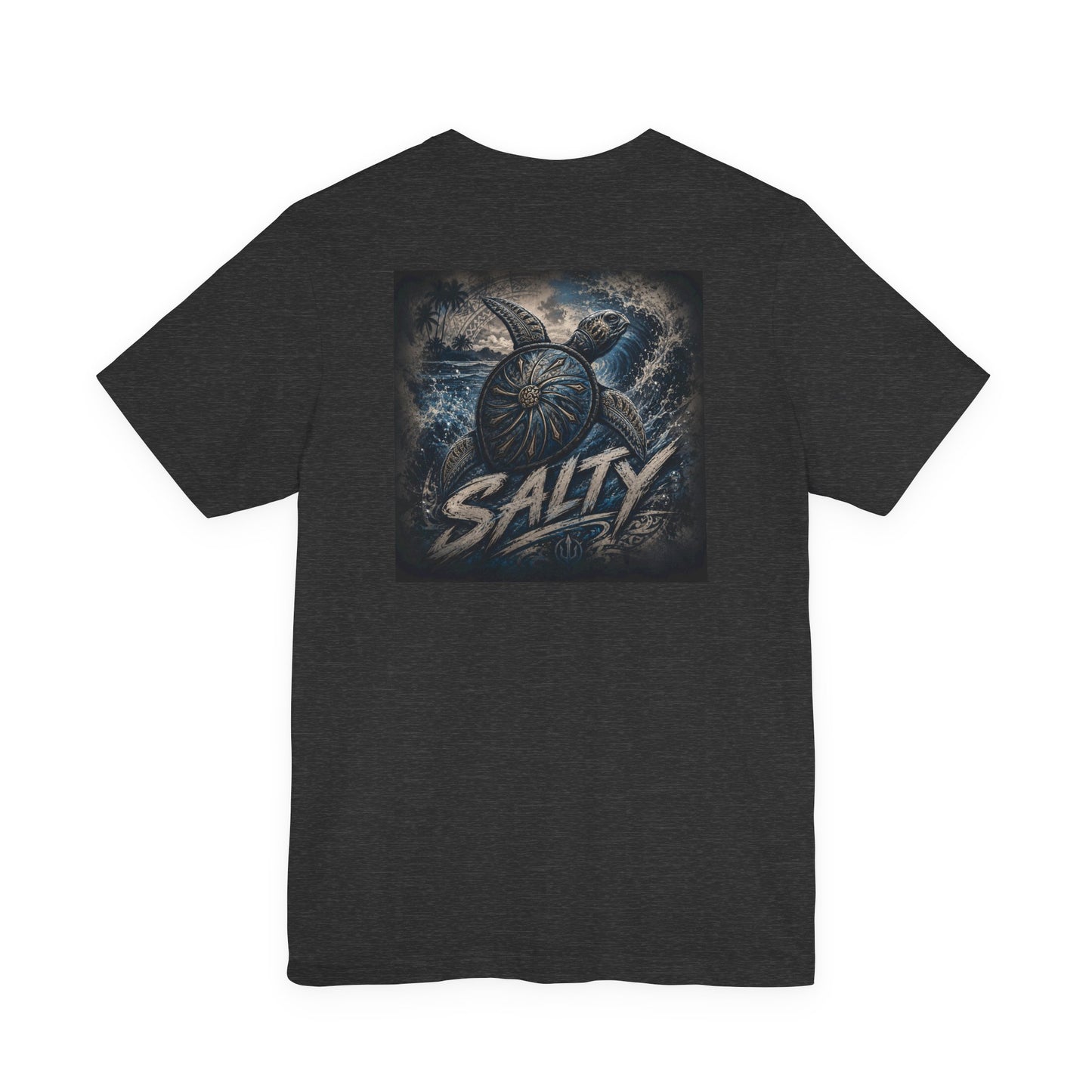 Salty Sea Turtle Graphic Tee — Coastal Surf Vibes