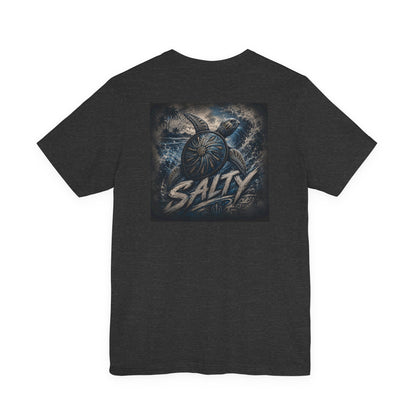 Salty Sea Turtle Graphic Tee — Coastal Surf Vibes