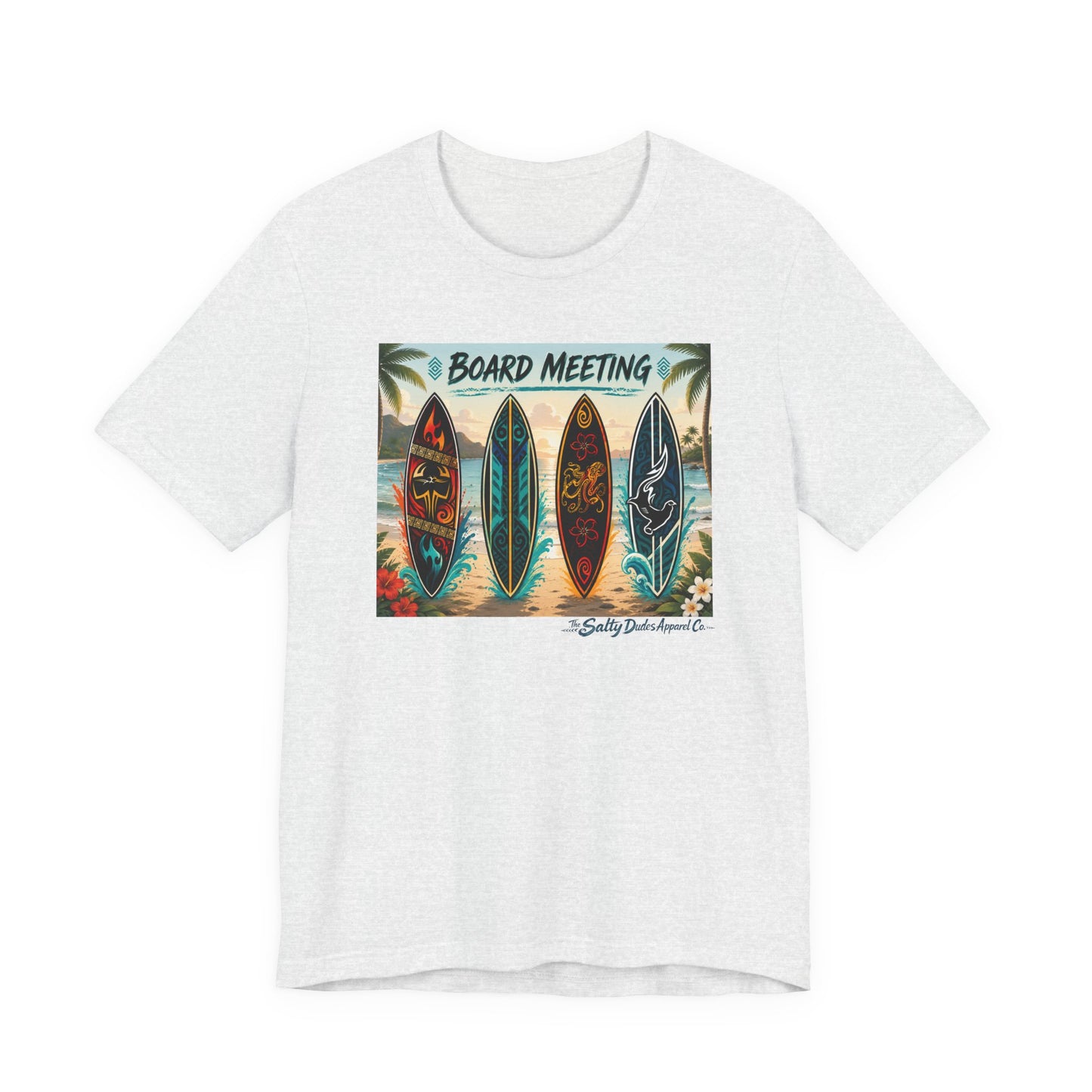 Board Meeting Surfboard Tee – Vintage Beach Surf T‑Shirt