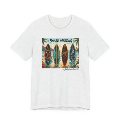 Board Meeting Surfboard Tee – Vintage Beach Surf T‑Shirt