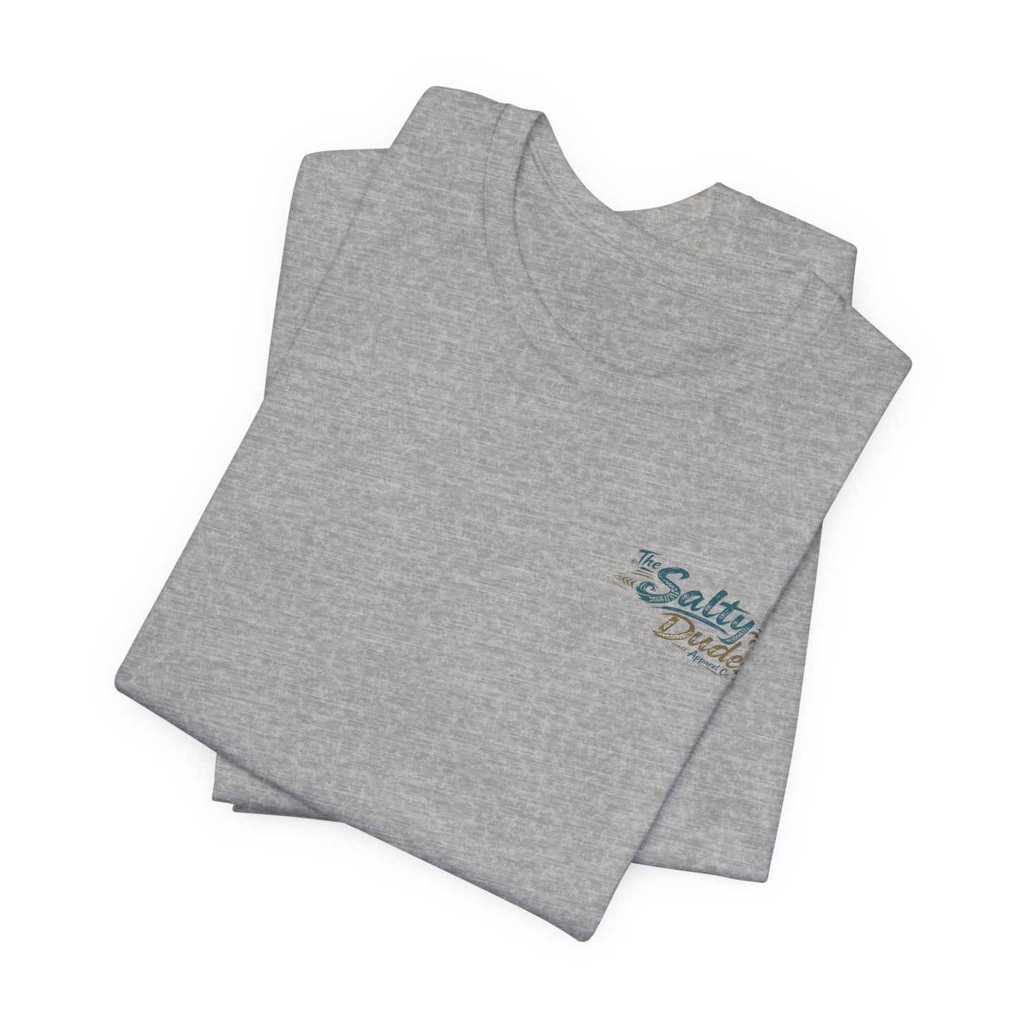 Salty Shark Tee | Shark Graphic T-Shirt, Coastal Beach Design