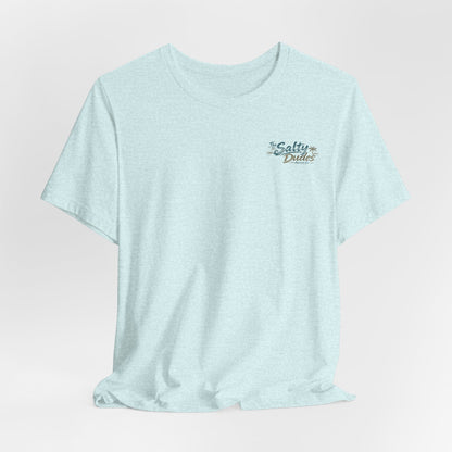 Dolphin Salty Ocean Tee — Coastal Surf Graphic T-Shirt