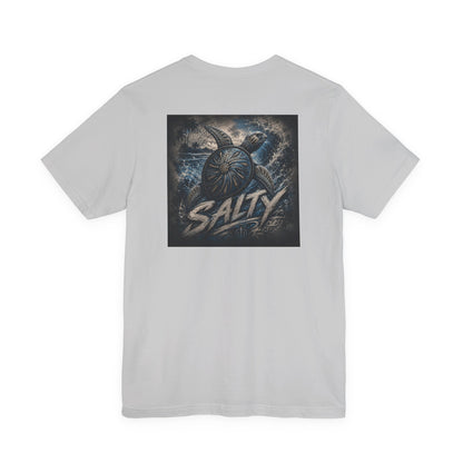 Salty Sea Turtle Graphic Tee — Coastal Surf Vibes