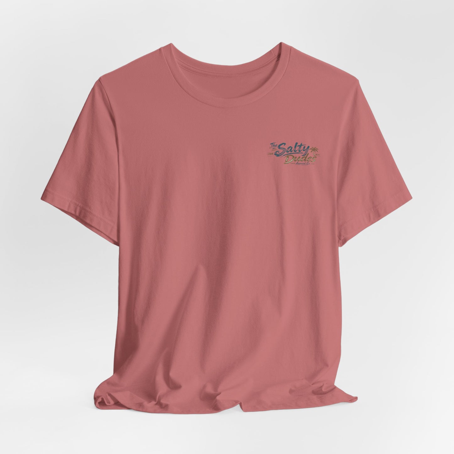 Vintage Surf Van T‑Shirt – 'Salty' Beach Retro Graphic Tee