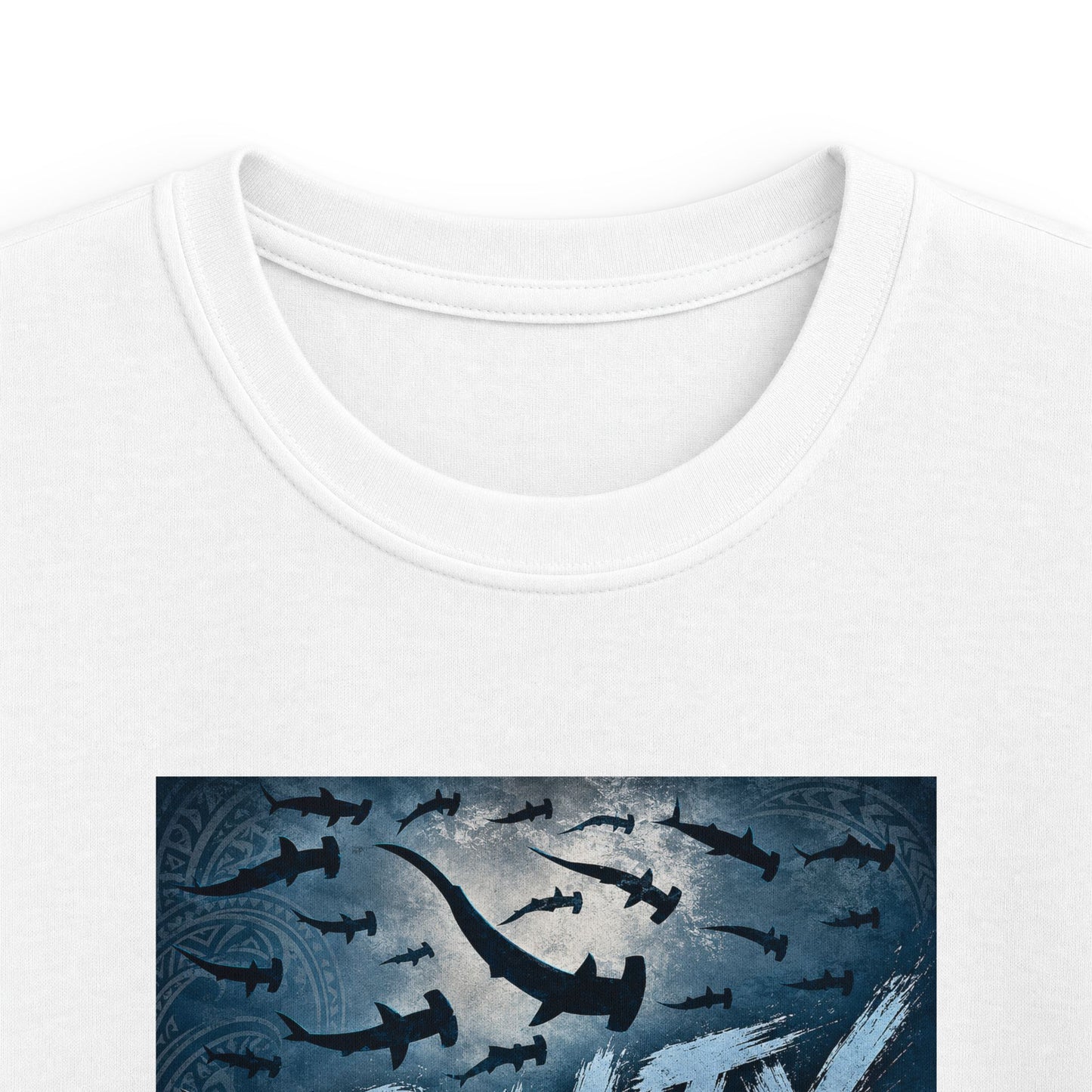 Kids 'SALTY' Shark Tee - Funny Ocean Beach Shirt for Boys & Girls