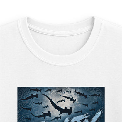 Kids 'SALTY' Shark Tee - Funny Ocean Beach Shirt for Boys & Girls