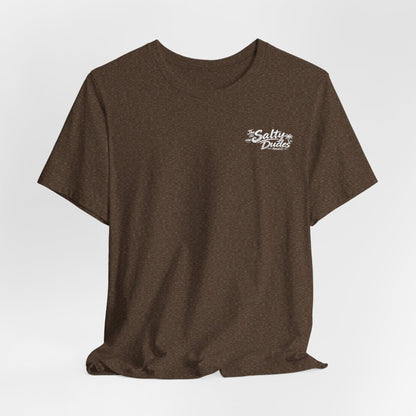 Salty Shark Tee | Shark Graphic T-Shirt, Coastal Beach Design