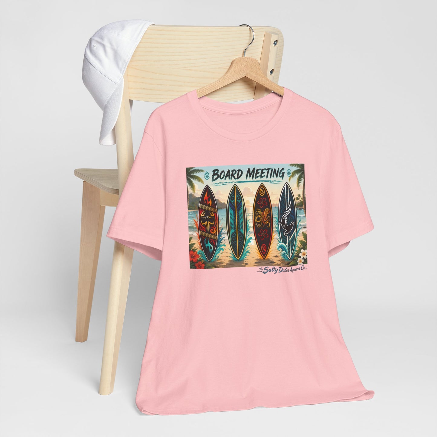Board Meeting Surfboard Tee – Vintage Beach Surf T‑Shirt