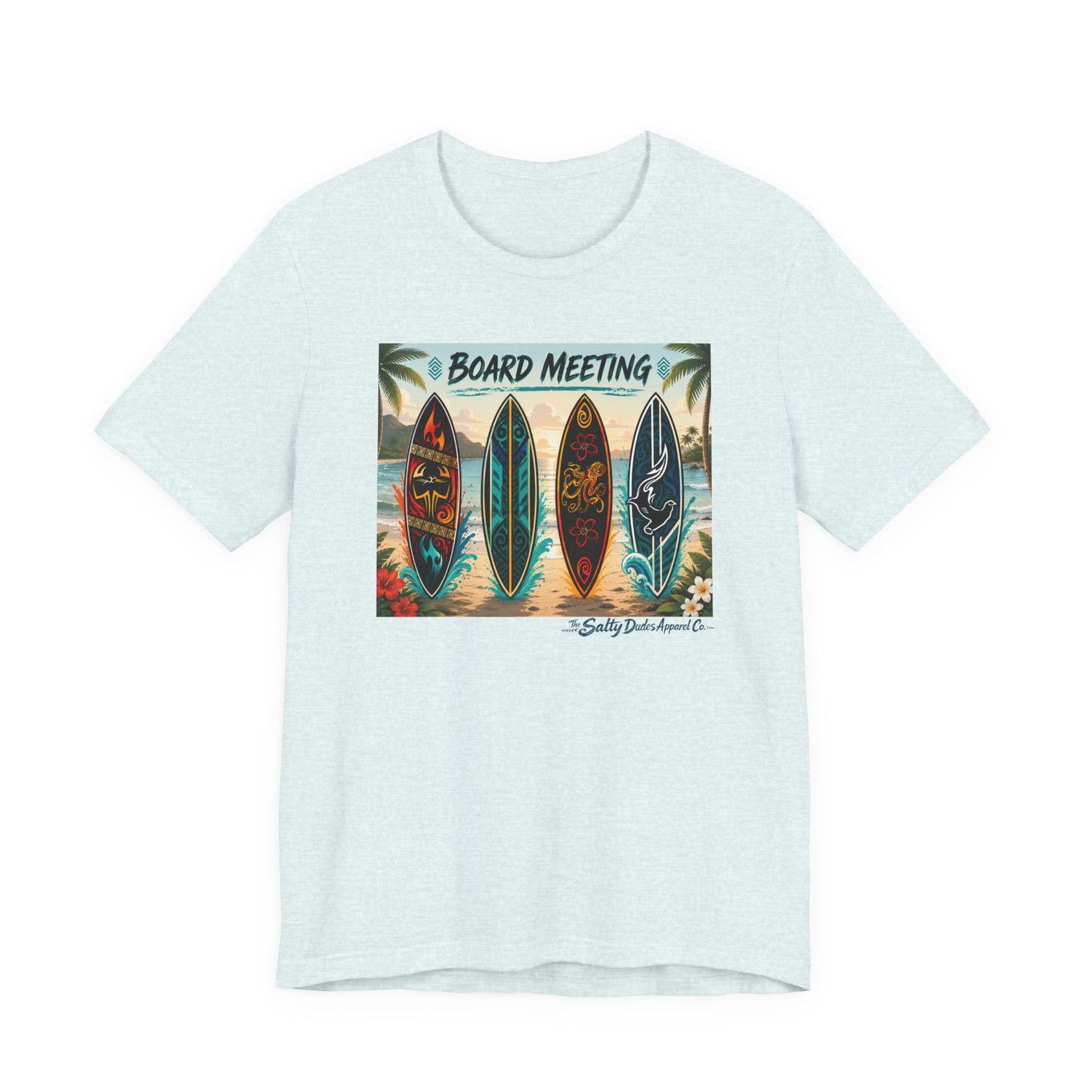 Board Meeting Surfboard Tee – Vintage Beach Surf T‑Shirt