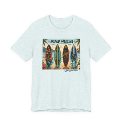 Board Meeting Surfboard Tee – Vintage Beach Surf T‑Shirt