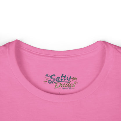 Women's VW Bus Surf Tee — Classic Beach Vibe