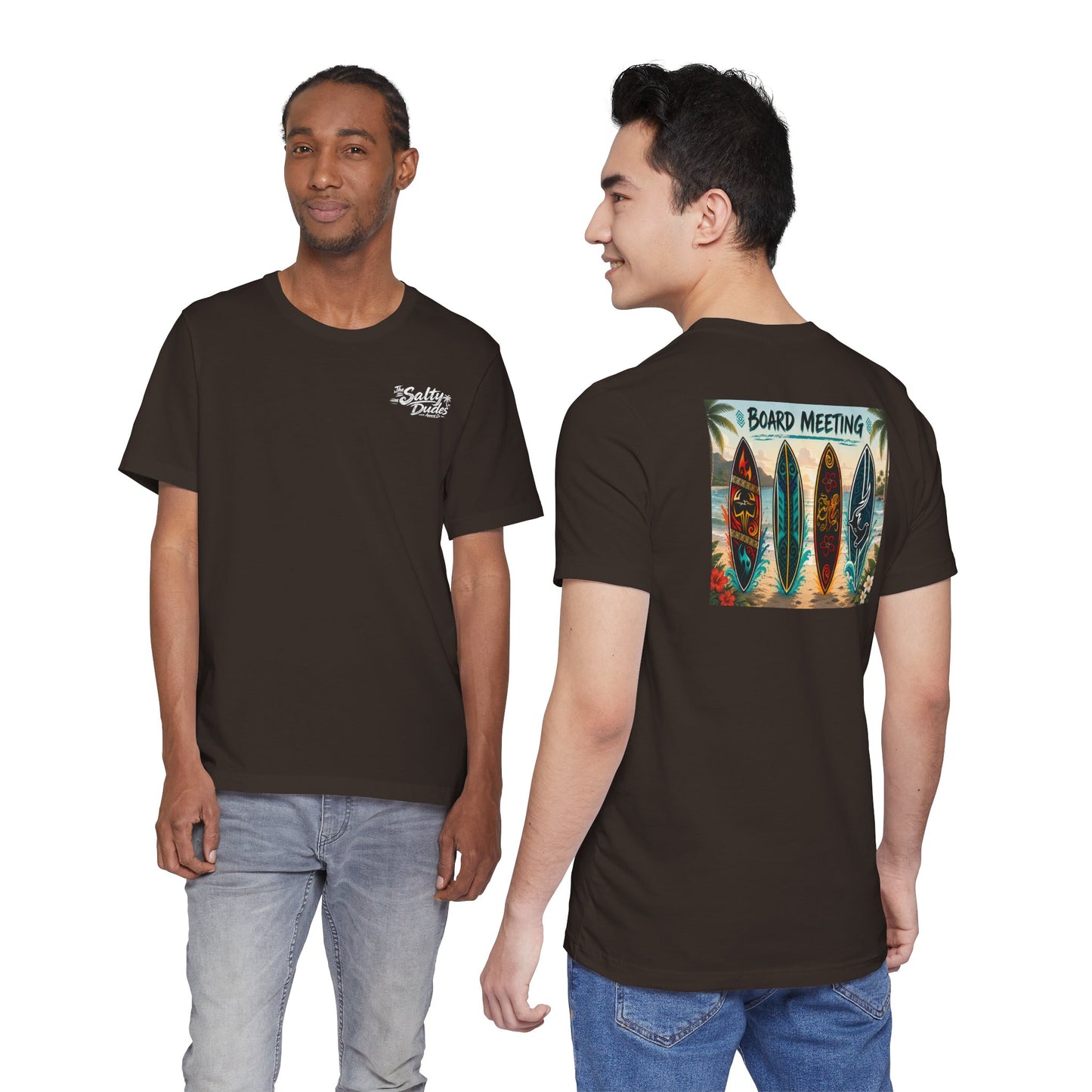 Board Meeting Surf T‑Shirt — Vintage Beach Surfboards Tee