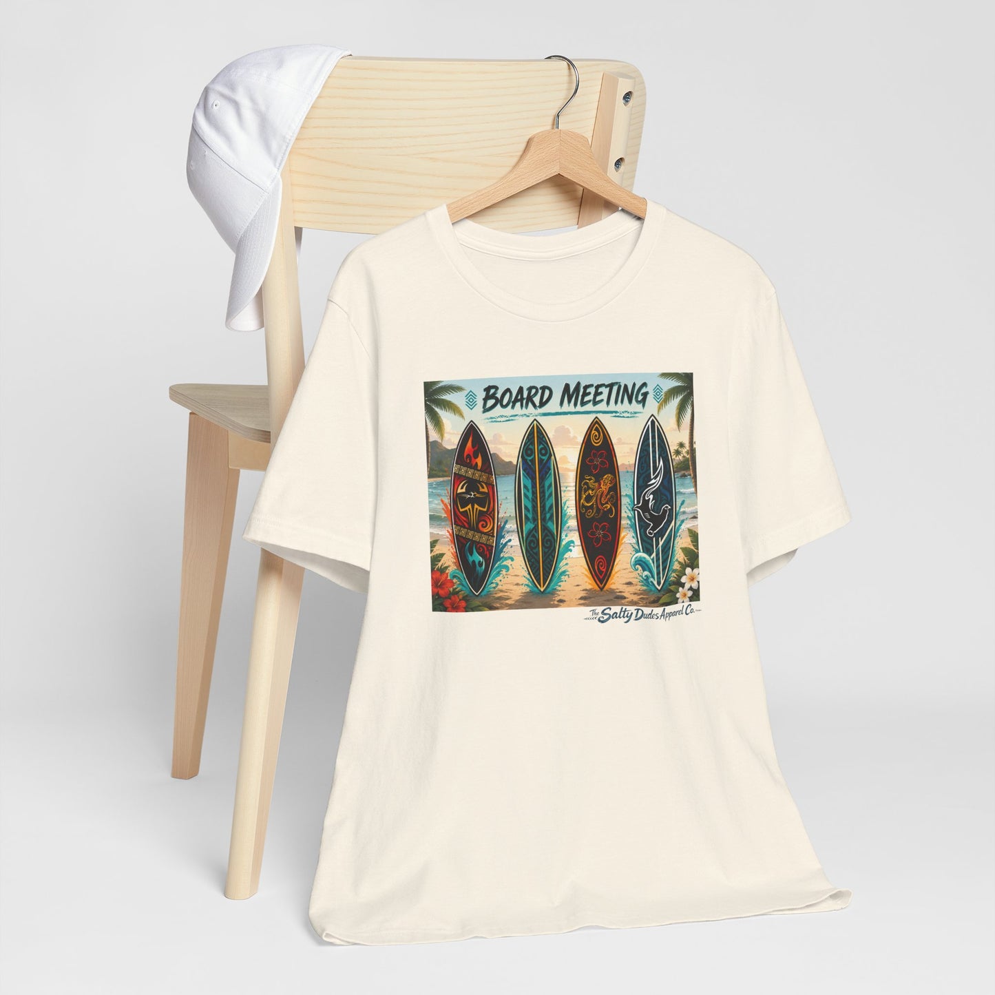 Board Meeting Surfboard Tee – Vintage Beach Surf T‑Shirt