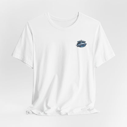Wave Hunter Surf T‑Shirt — Tropical Surfing Graphic Tee ("Wave Hunter")