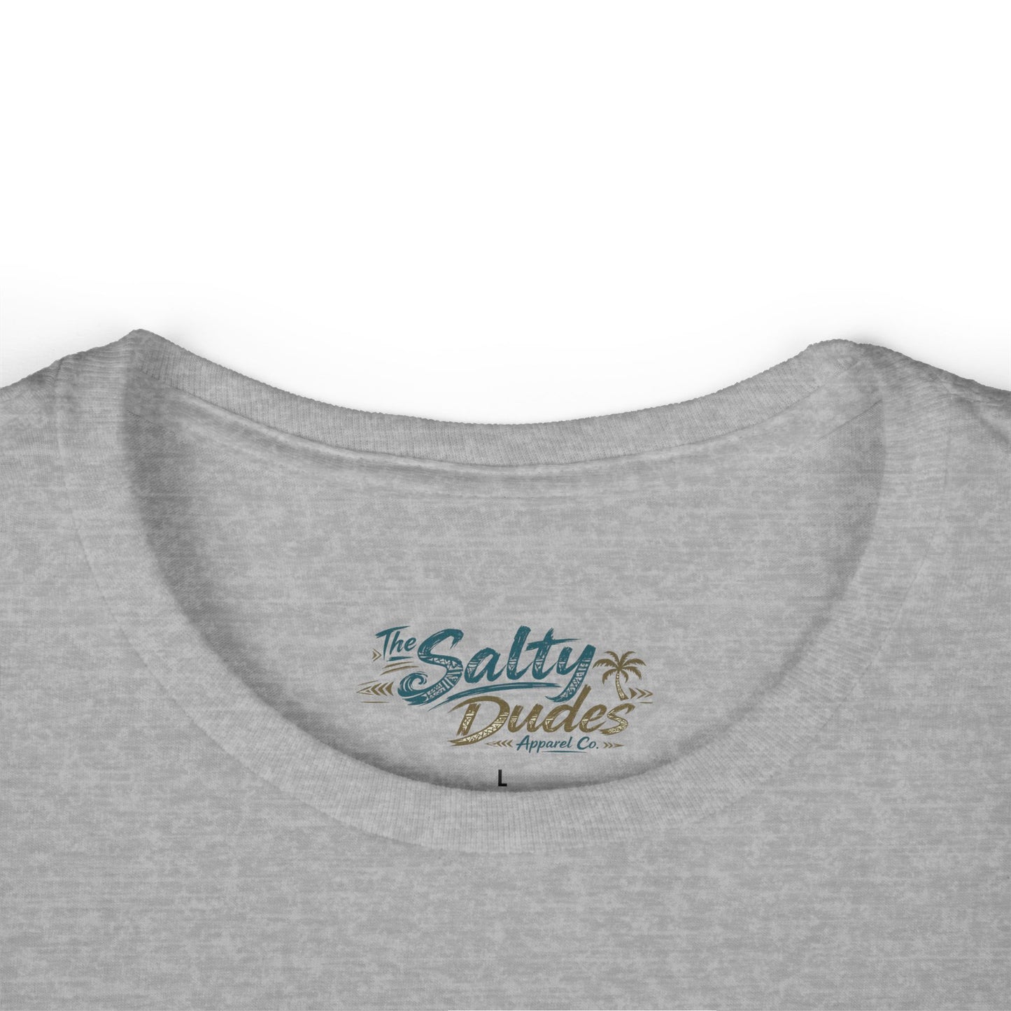 Women's Salty Dolphin Tee — Classic Beach Vibe