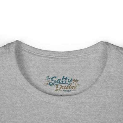Women's Salty Dolphin Tee — Classic Beach Vibe