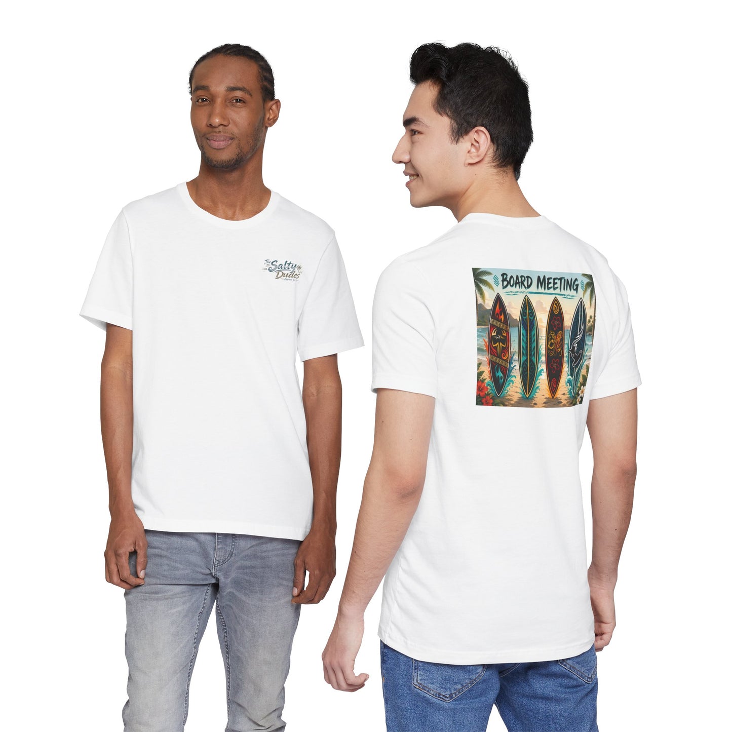 Board Meeting Surf T‑Shirt — Vintage Beach Surfboards Tee