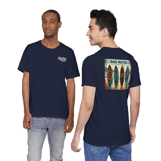 Board Meeting Surf T‑Shirt — Vintage Beach Surfboards Tee