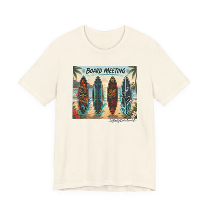 Board Meeting Surfboard Tee – Vintage Beach Surf T‑Shirt