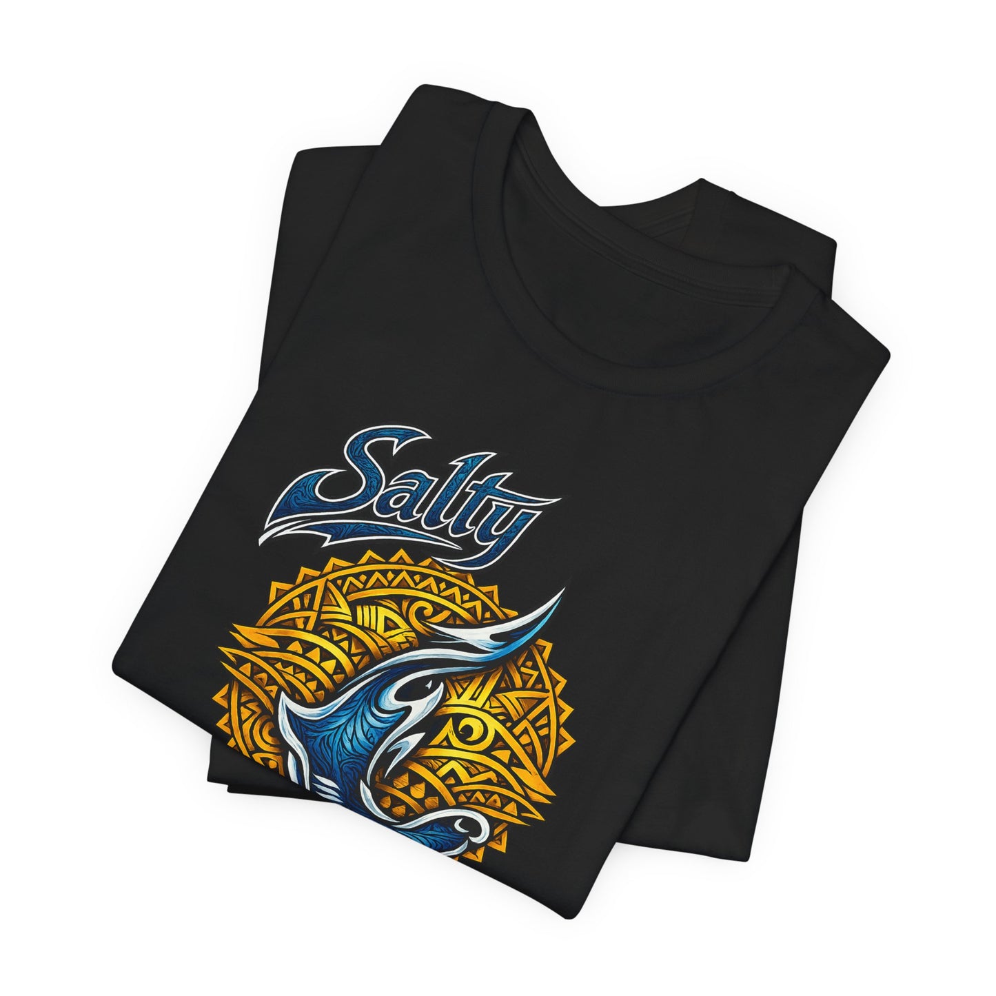 Salty Hammerhead Shark Tee — Ocean Graphic Short Sleeve Shirt