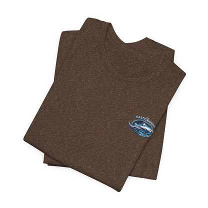 Island Life Surf T-Shirt — Tropical Surfboard & Palm Tree Tee