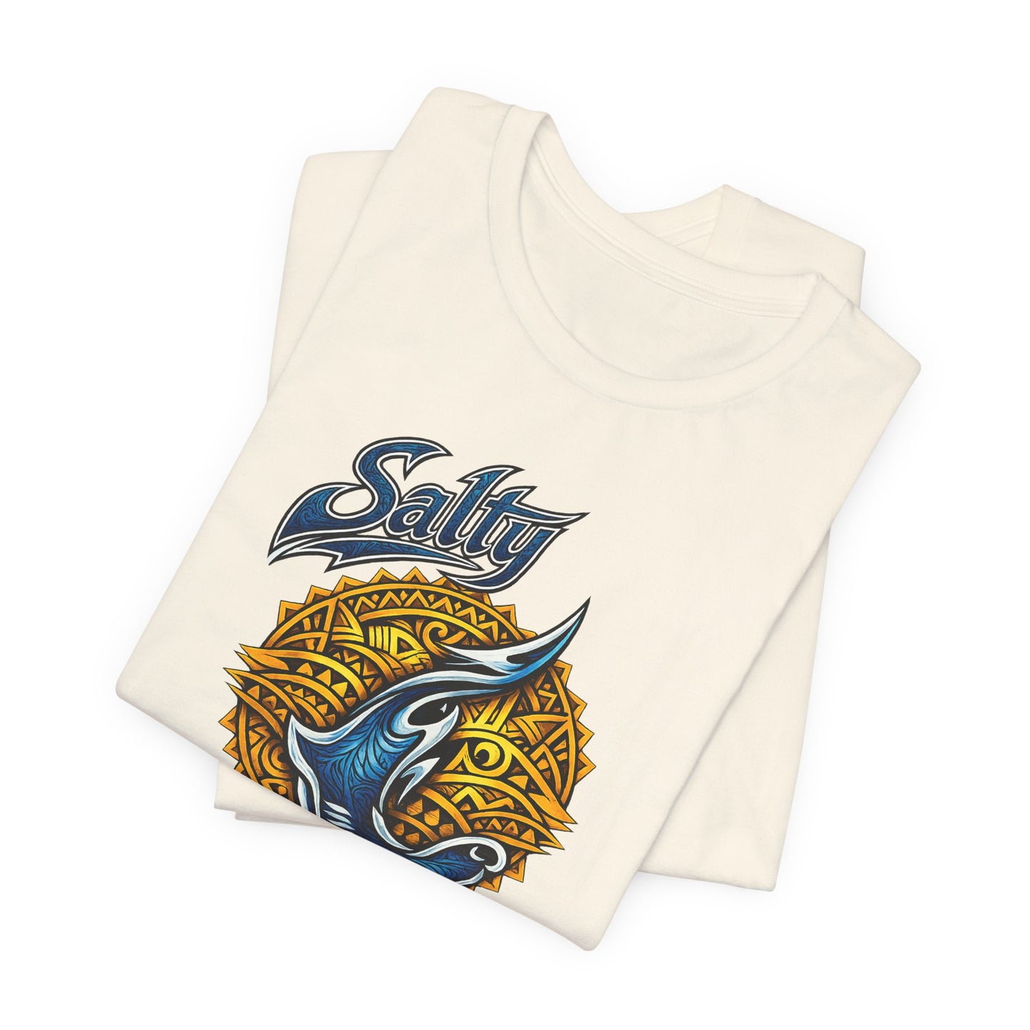 Salty Hammerhead Shark Tee — Ocean Graphic Short Sleeve Shirt