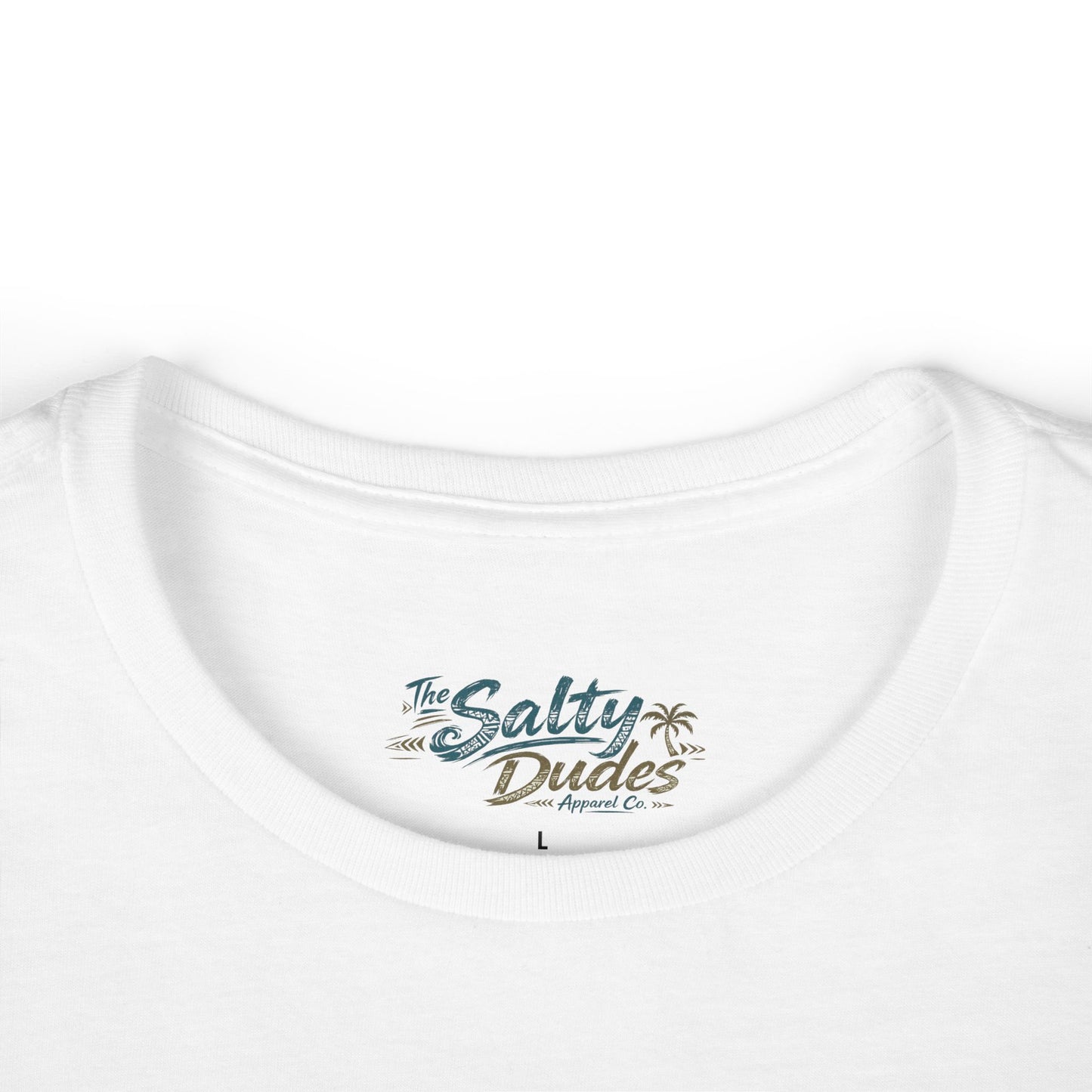 Women's Salty Dolphin Tee — Classic Beach Vibe
