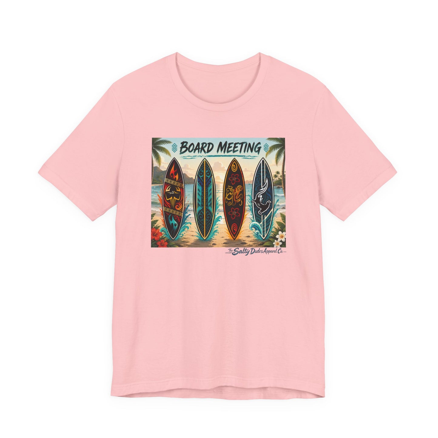 Board Meeting Surfboard Tee – Vintage Beach Surf T‑Shirt