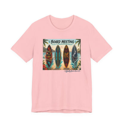Board Meeting Surfboard Tee – Vintage Beach Surf T‑Shirt