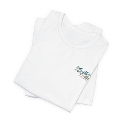 Dolphin Salty Ocean Tee — Coastal Surf Graphic T-Shirt