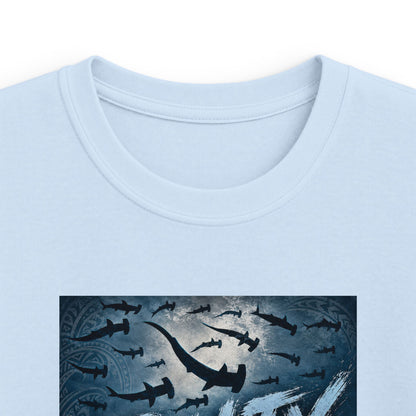 Kids 'SALTY' Shark Tee - Funny Ocean Beach Shirt for Boys & Girls