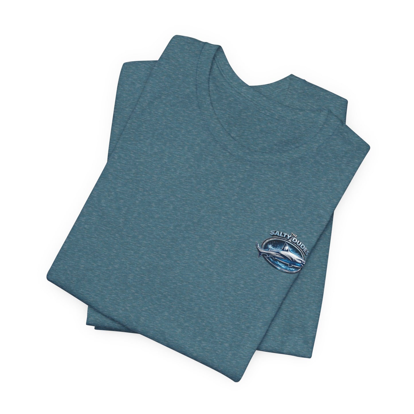 Island Life Surf T-Shirt — Tropical Surfboard & Palm Tree Tee