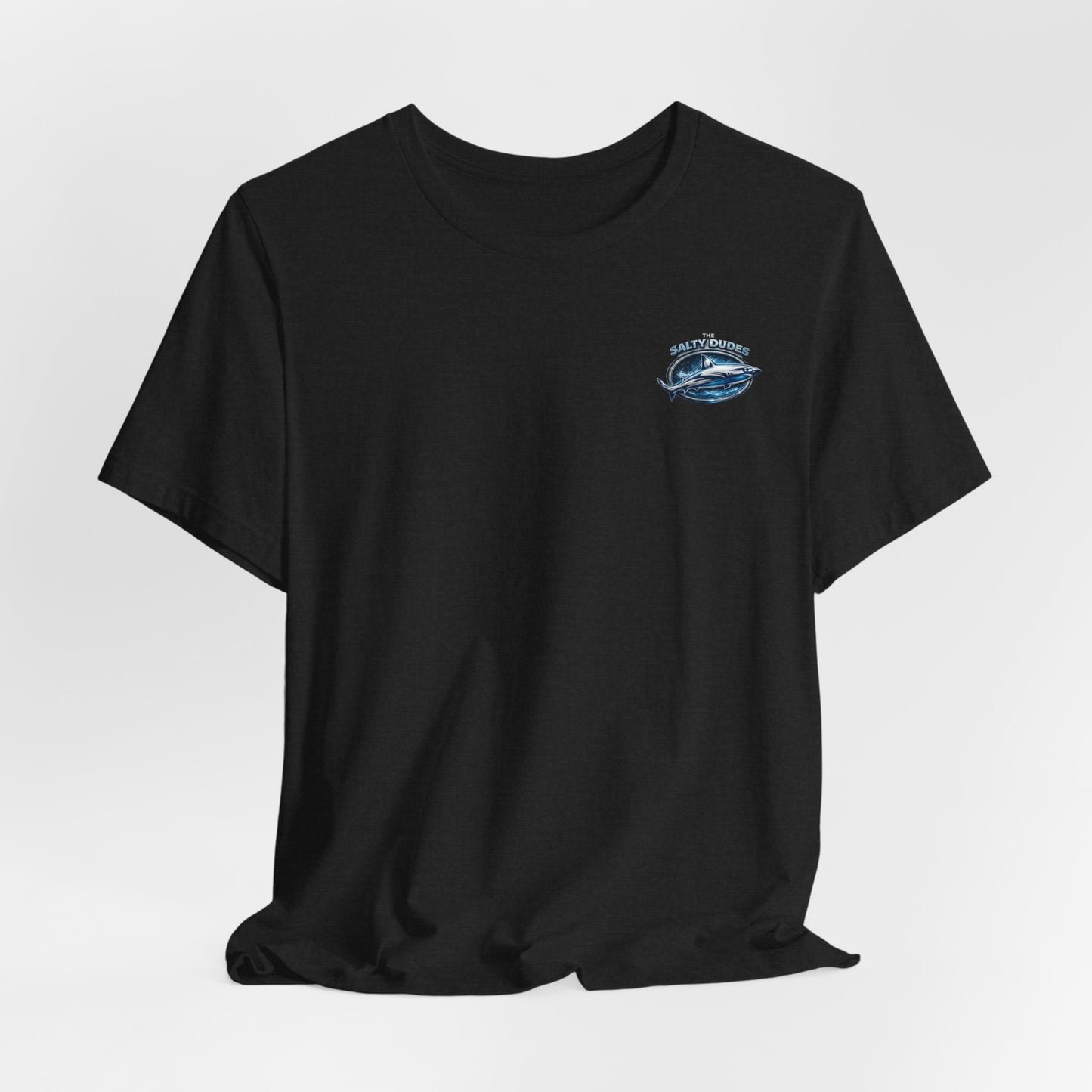 Island Life Surf T-Shirt — Tropical Surfboard & Palm Tree Tee