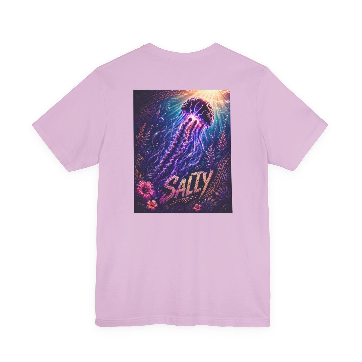 Salty Jellyfish T‑Shirt — Retro Ocean Graphic Tee