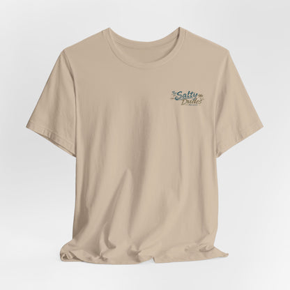 Salty Shark Tee | Shark Graphic T-Shirt, Coastal Beach Design